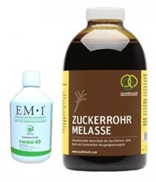 EM-1 500ml und Melasse 1Liter